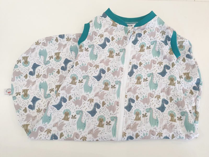 schlafsack dino Atelier MiaMia Online Shop Handmade Baby Ausstatter