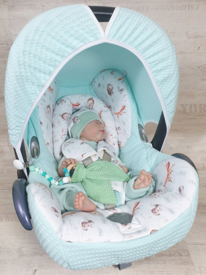 Atelier MiaMia Spannbezug oder Wechselbezug für die Maxi Cosi Babyschale