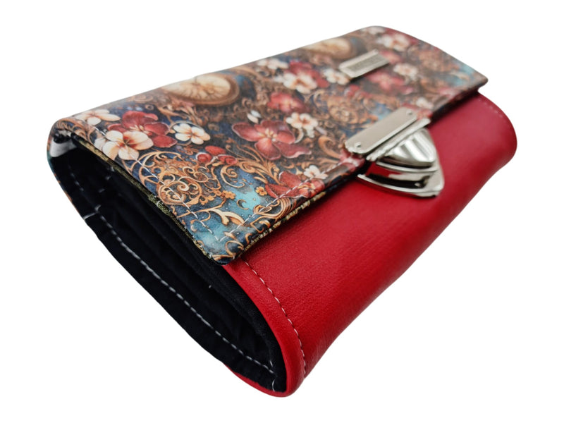 Geldbörse  Uhren rot von Atelier MiaMia