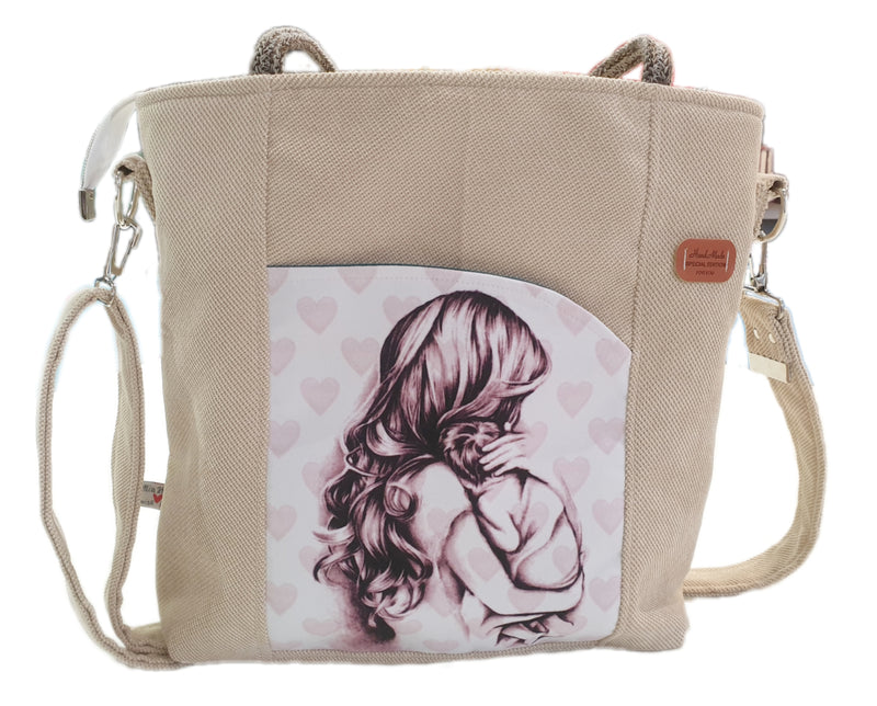 Borsa Atelier MiaMia singolarmente o in set con borsa animali della foresta cervi 117