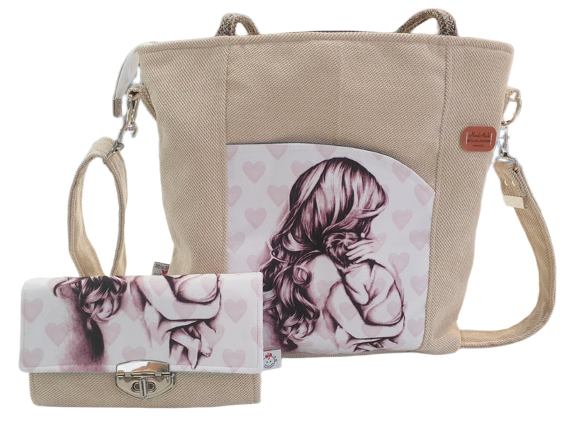 Borsa Atelier MiaMia singolarmente o in set con borsa animali della foresta cervi 117