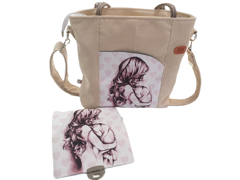 Borsa Atelier MiaMia singolarmente o in set con borsa animali della foresta cervi 117