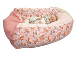 Cuscino per bebè, beanbag per bambini stella grigia 45