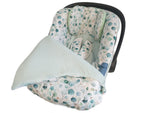 Babyschalen Bezug Cybex Q oder M Eukalyptus von Atelier MiaMia