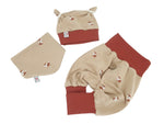 Atelier MiaMia Cool bloomers or baby set short and long acorns