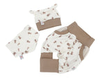 Coole Pumphose oder Babyset kurz und lang Schildkröten Natur von Atelier MiaMia