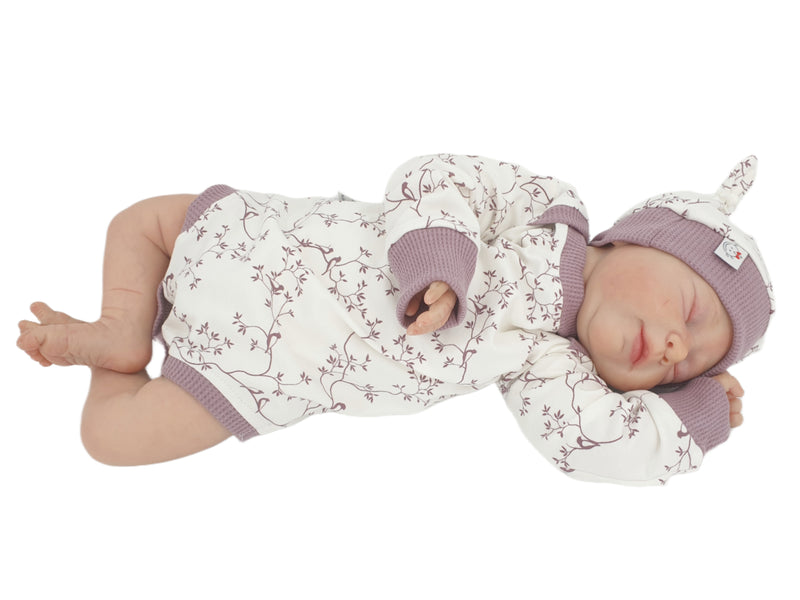 Body kurz und lang ärmlig auch als Baby Set Beere Vögelchen von Atelier MiaMia