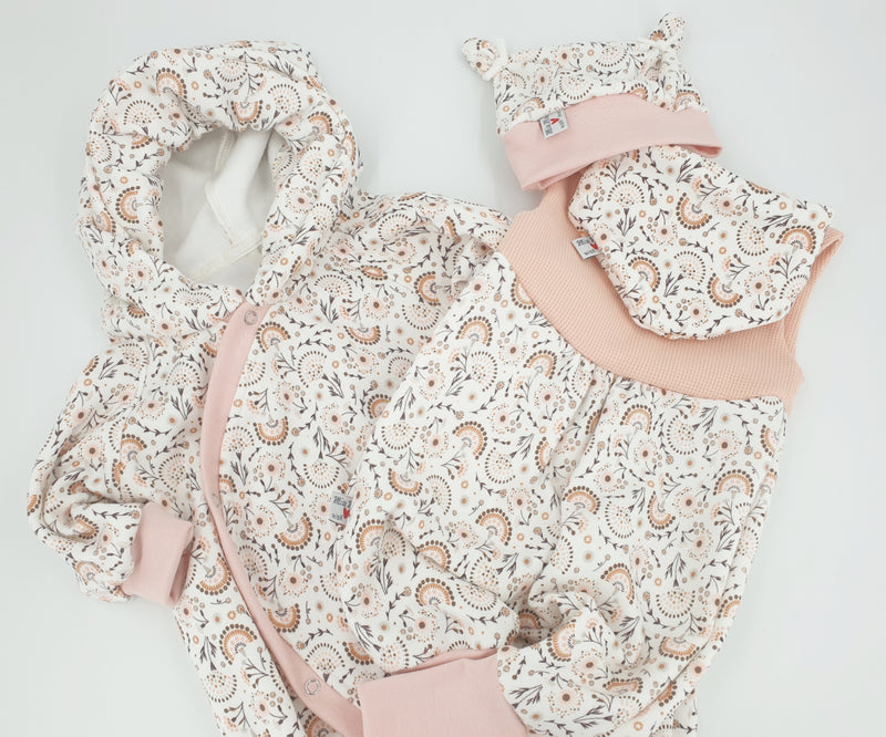 Atelier MiaMia onesie short and long also available as acorn baby set