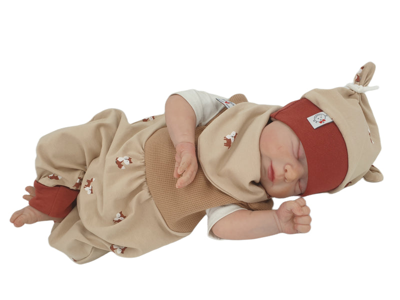 Atelier MiaMia onesie short and long also available as acorn baby set