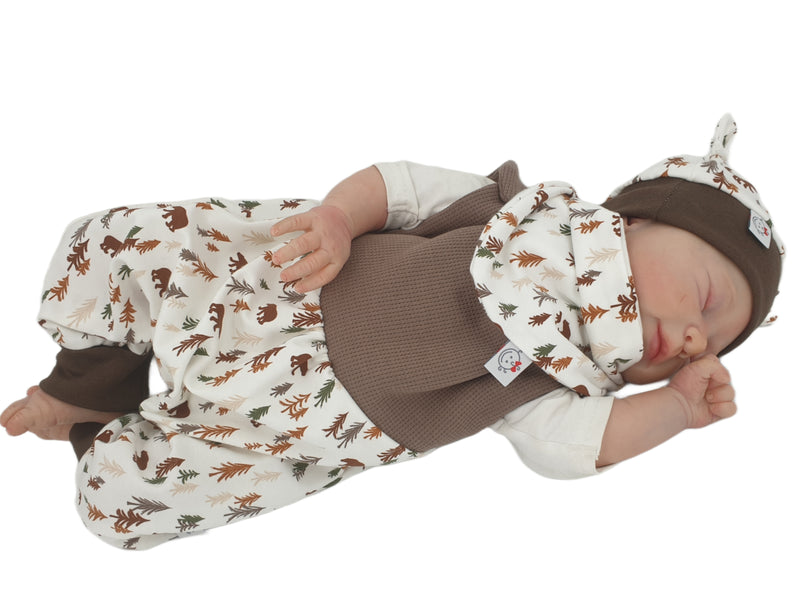 Atelier MiaMia onesie short and long also available as acorn baby set