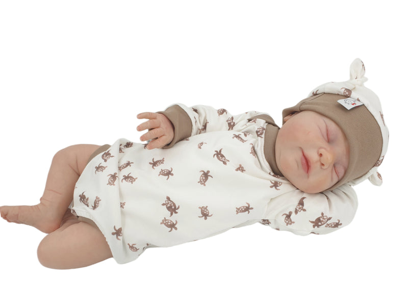 Body kurz und lang ärmlig auch als Baby Set Schildkröten von Atelier MiaMia