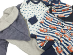 Strampler kurz und lang auch als Baby Set Feuerwehr von Atelier MiaMia