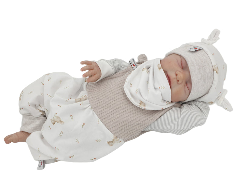 Atelier MiaMia tutina corta e lunga disponibile anche come baby set ghianda