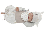 Atelier MiaMia tutina corta e lunga disponibile anche come baby set ghianda