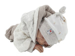 Atelier MiaMia - tuta neonato bambino da 50 a 110 Tuta benessere firmata Rosa Zipfels knit 100% cotone biologico 30