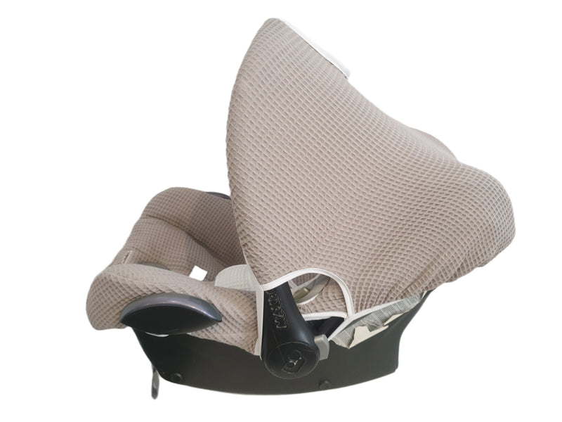 Maxi Cosi baby seat cover, replacement cover or fitted cover dark grey/duskymint