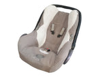 Maxi Cosi baby seat cover, replacement cover or fitted cover dark grey/duskymint