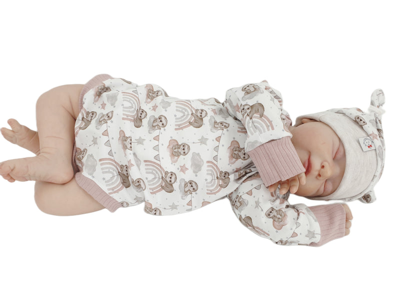 Atelier MiaMia Body with short and long sleeves, also available as Baby Set Anchor 10