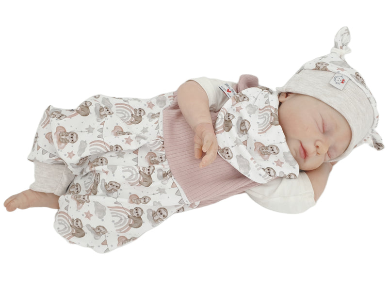 Atelier MiaMia tutina corta e lunga disponibile anche come baby set ghianda