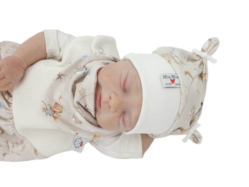 Atelier MiaMia romper short and long also as baby set bunny balloon