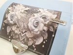 Geldbörse Schmetterling blau von Atelier MiaMia
