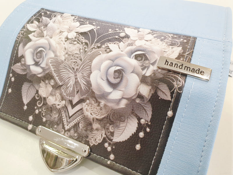 Geldbörse Schmetterling blau von Atelier MiaMia