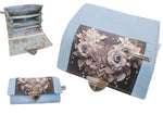 Geldbörse Schmetterling blau von Atelier MiaMia