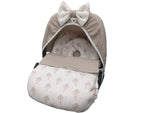 Maxi Cosi baby seat cover, replacement cover or fitted cover dark grey/duskymint