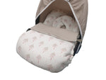 Maxi Cosi baby seat cover, replacement cover or fitted cover dark grey/duskymint