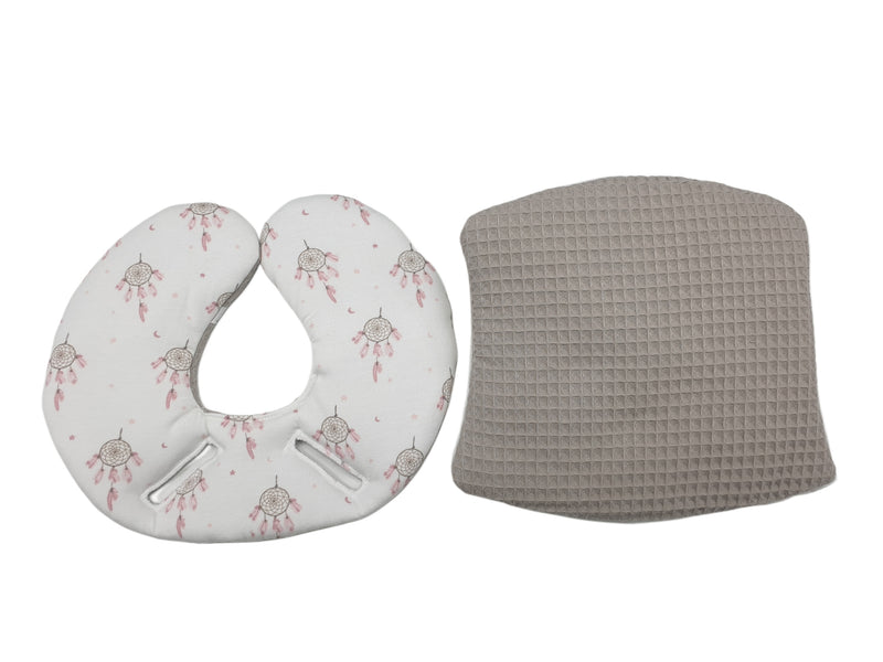 Maxi Cosi baby seat cover, replacement cover or fitted cover dark grey/duskymint