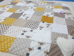 Atelier MiaMia adventure blanket CVI blanket "New Elements", bears blue 