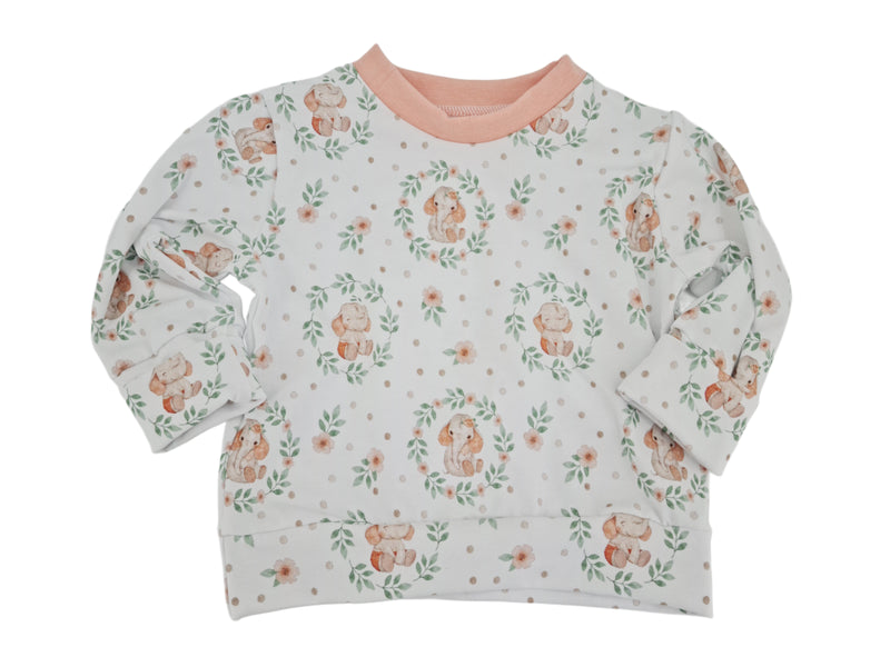 Hoodie Pullover Elefanten, Baby Kind ab 44-122 kurz oder langarm  Designer Limitiert !! von Atelier MiaMia