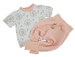 Atelier MiaMia Fantastici calzoncini o baby set con bottone fino alla taglia. 140 Corda Terracotta