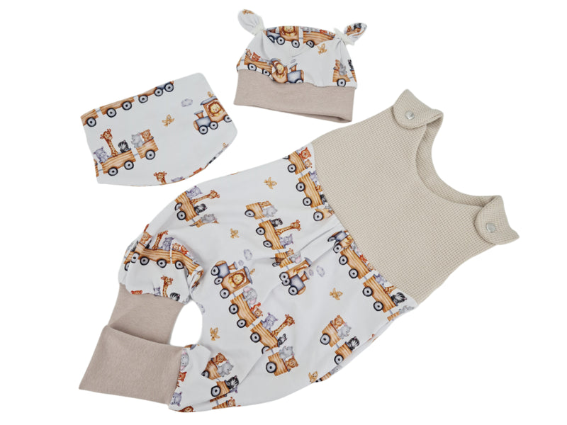 Atelier MiaMia tutina corta e lunga disponibile anche come baby set ghianda