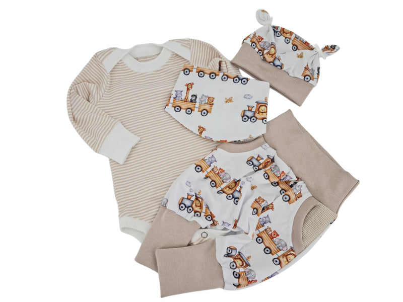 Atelier MiaMia Fantastici calzoncini o baby set ghiande corte e lunghe