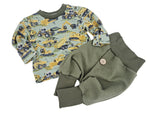 Atelier MiaMia - Hoodie Sweater Acorns Baby Child from 44-122 short or long-sleeved Designer Limited !!