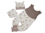 Atelier MiaMia tutina corta e lunga disponibile anche come baby set ghianda