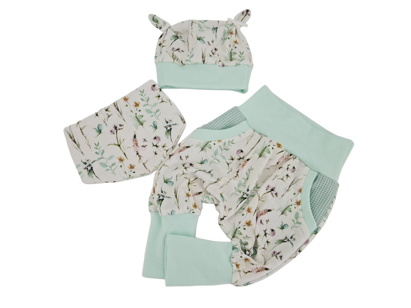 Atelier MiaMia Fantastici calzoncini o baby set ghiande corte e lunghe