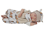 Atelier MiaMia tutina corta e lunga disponibile anche come baby set ghianda