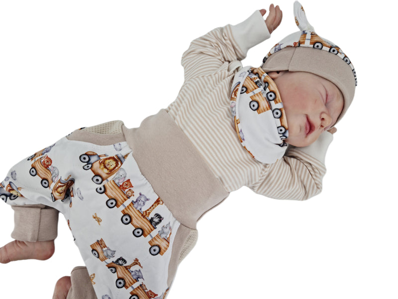 Atelier MiaMia Fantastici calzoncini o baby set ghiande corte e lunghe