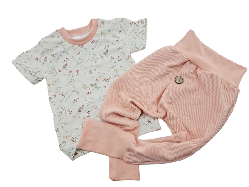 Atelier MiaMia - Maglione con cappuccio Ghiande Baby Bambino da 44-122 a maniche corte o lunghe Designer Limited !!