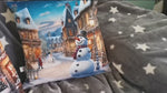 Schneemann Disney 1 Stoff Panel, Stoffdruck, Kissenbezug, wasserdichter Canvas, Geschenkideen von Atelier MiaMia