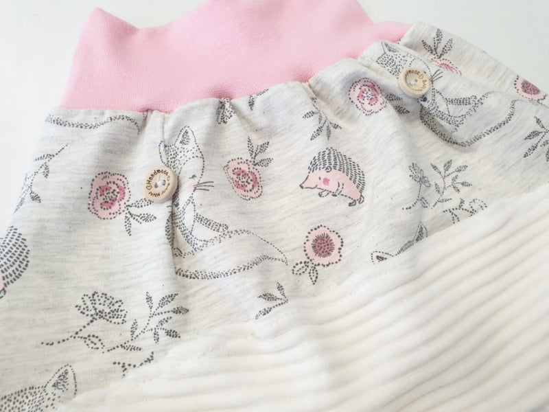 Atelier MiaMia dolce mutandine o baby set volpi corti e lunghi rosa 10