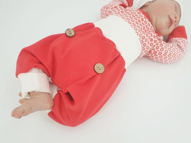 Coole Pumphose oder Babyset Rot 103 von Atelier MiaMia