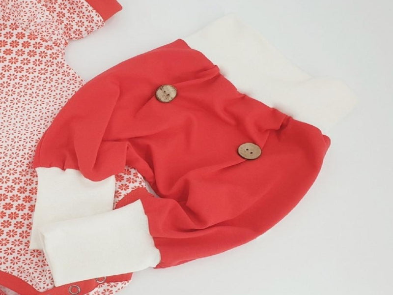 Atelier MiaMia Cool Bloomers o Baby Set Rosso 103