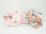 Atelier MiaMia Cool Bloomers or Baby Set Light Pink 104