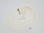 Atelier MiaMia Cool mutandoni o baby set waffle jersey crema 105