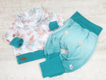 Atelier MiaMia Cool mutandoni o baby set Menta sfumata 106