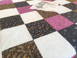 Kuscheldecke als Fotodecke Braun Altrosa Schmetterlinge mit Bildern 13 von Atelier MiaMia