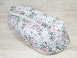 Atelier MiaMia nursing pillow or side sleeper pillow positioning pillow key roses flowers 139